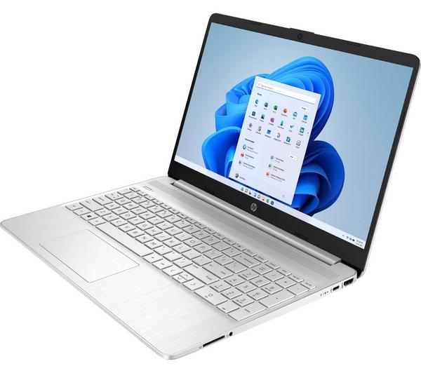 HP 15s-eq2510sa 15.6" Laptop - AMD Ryzen 7, 512 GB SSD, Silver Windows 11 - Baztex Laptop