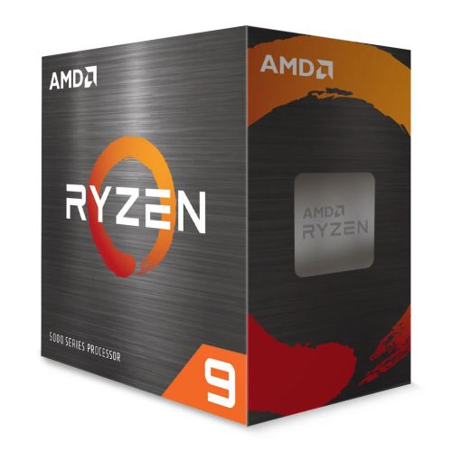 AMD Ryzen 9 5950X CPU, AM4, 3.4GHz (4.9 Turbo), 16-Core, 105W, 72MB Cache, 7nm, 5th Gen, No Graphics, NO HEATSINK/FAN - Baztex Processors