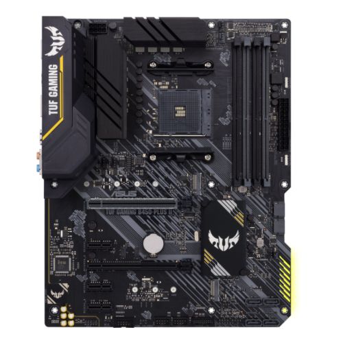 Asus TUF GAMING B450-PLUS II, AMD B450, AM4, ATX, 4 DDR4, XFire, HDMI, DP, RGB Lighting, M.2 - Baztex Motherboards
