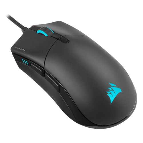 Corsair Sabre RGB Pro Ultra-Light FPS/MOBA Gaming Mouse, Omron Switches, 18000 DPI, Quickstrike Buttons, 6 Programmable Buttons - Baztex Mice