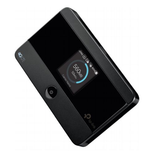 TP-LINK (M7350) 4G LTE Mi-Fi, 2000mAh Battery, DL: 150Mbps, UL: 50Mbps - Baztex Routers/Mesh Systems