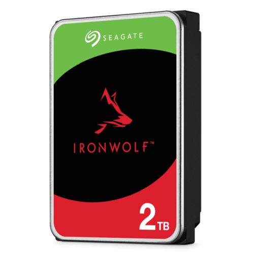 Seagate 3.5", 2TB, SATA3, IronWolf NAS Hard Drive, 5400RPM, 256MB Cache, 8 Drive Bays Supported, OEM - Baztex Internal Hard Drives