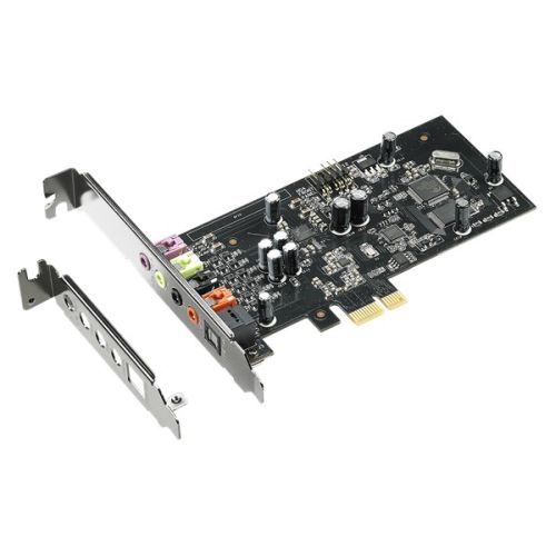Asus XONAR SE 5.1 Gaming Soundcard, PCIe, Hi-Res Audio, 300ohm, 116dB SNR, Headphone Amp - Baztex Soundcards