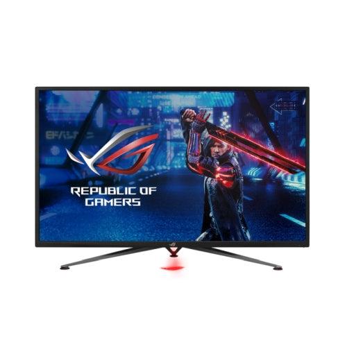 Asus 43" ROG STRIX 4K HDR Gaming Monitor (XG438QR), 3840 x 2160, 4ms, 3 HDMI, DP, 120Hz, Speakers, Lighting Effects, Adaptive-Sync, Remote Control, VESA - Baztex Monitors