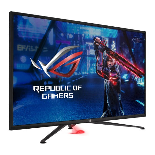 Asus 43" ROG STRIX 4K UHD DSC Gaming Monitor (XG43UQ), 3840 x 2160, 1ms, 4 HDMI, DP, USB, Speakers, DisplayHDR 1000, Remote Control, RGB, VESA - Baztex Monitors
