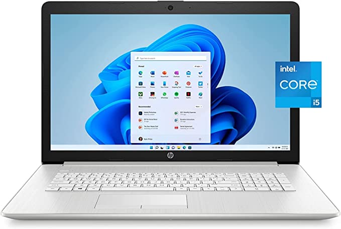 HP 17-CN0504NA 1 Year RTB Intel Core i5-1135G7 8Gb 512Gb SSD 17.3" FHD Windows 11 - Baztex Laptop