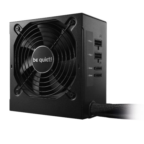 Be Quiet! 500W System Power 9 CM PSU, Semi-Modular, Sleeve Bearing, 80+ Bronze, Dual 12V, Cont. Power - Baztex Power Supplies